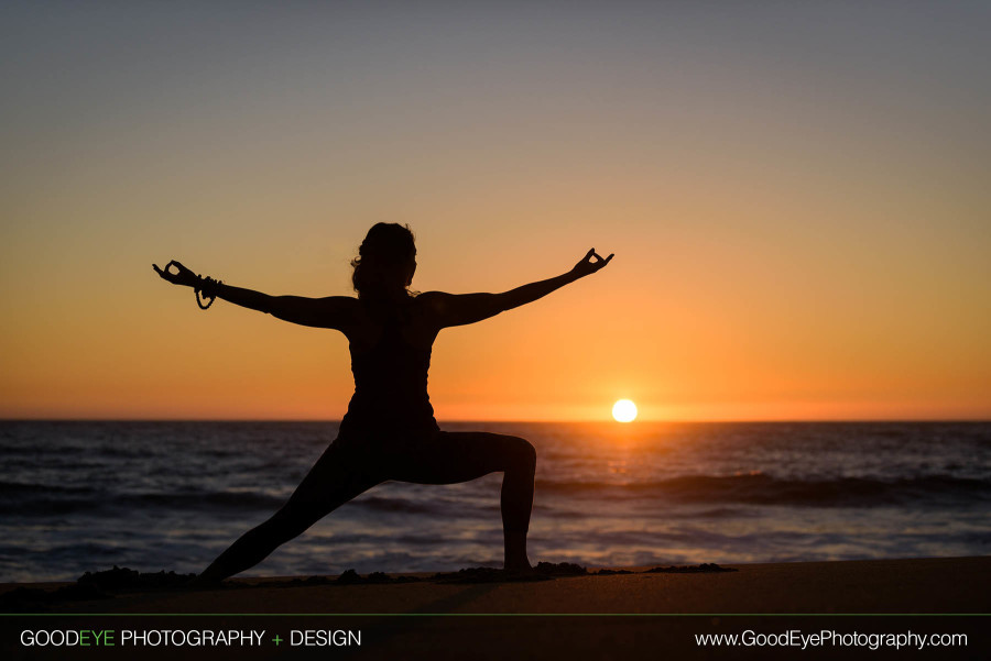 Yoga Photos – Panther Beach, Santa Cruz – by Bay Area portrait photographer Chris Schmauch www.GoodEyePhotography.com 