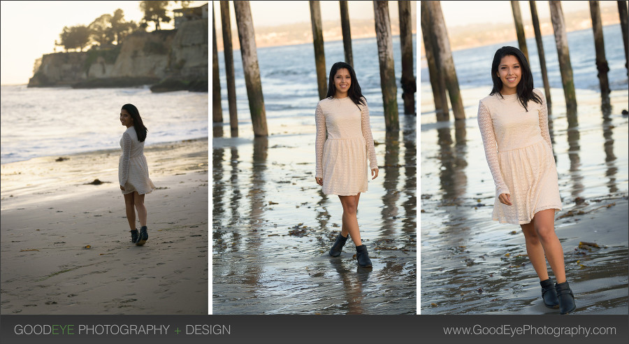 Vanessa – Senior Portrait Photos – Capitola Beach – by Bay Area senior portrait photographer Chris Schmauch www.GoodEyePhotography.com 