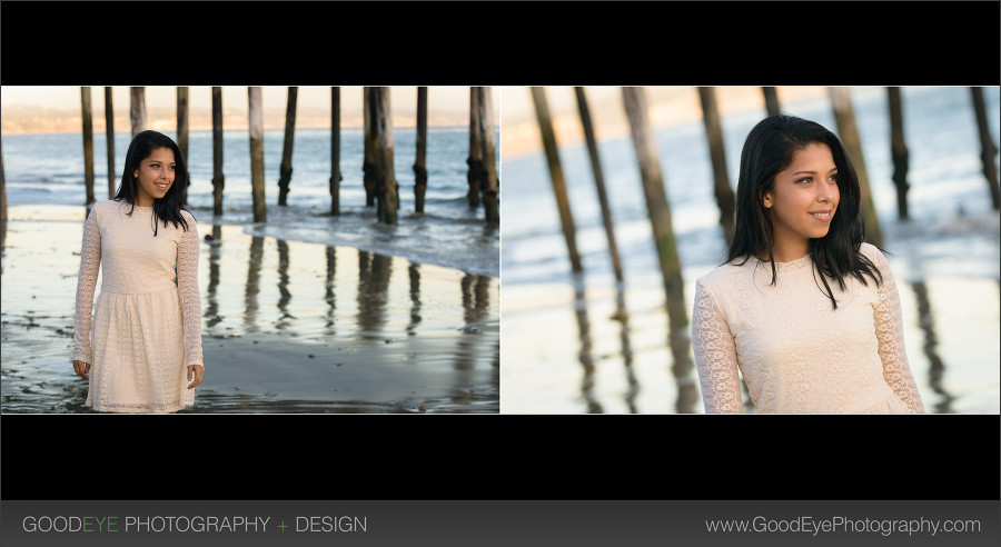 Vanessa – Senior Portrait Photos – Capitola Beach – by Bay Area senior portrait photographer Chris Schmauch www.GoodEyePhotography.com 