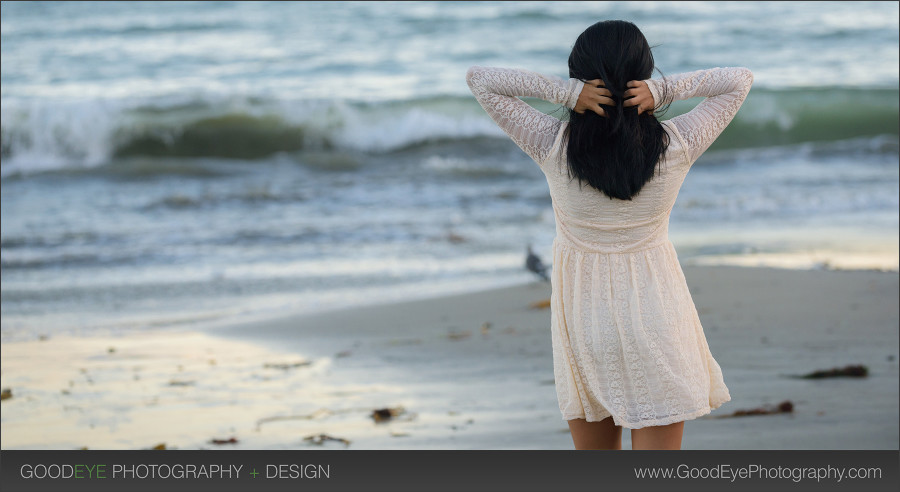 Vanessa – Senior Portrait Photos – Capitola Beach – by Bay Area senior portrait photographer Chris Schmauch www.GoodEyePhotography.com 