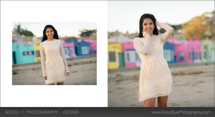 Vanessa – Senior Portrait Photos – Capitola Beach – by Bay Area senior portrait photographer Chris Schmauch www.GoodEyePhotography.com 