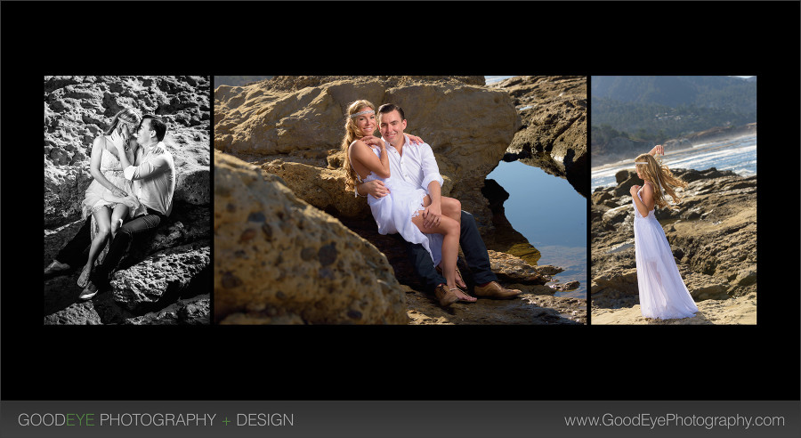Point Lobos Engagement / Bridal Portraits – Laura and Kevin – by Bay Area wedding photographer Chris Schmauch www.GoodEyePhotography.com 