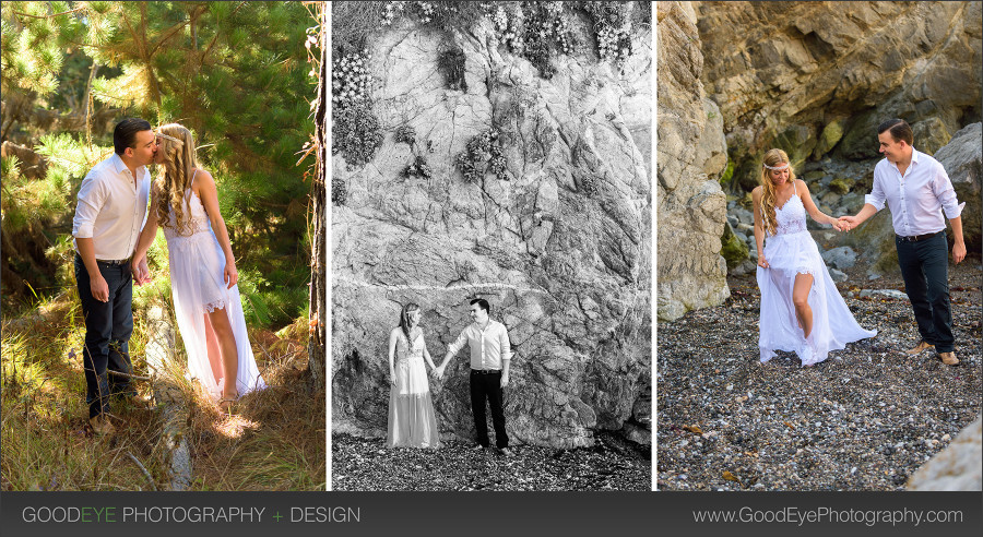 Point Lobos Engagement / Bridal Portraits – Laura and Kevin – by Bay Area wedding photographer Chris Schmauch www.GoodEyePhotography.com 