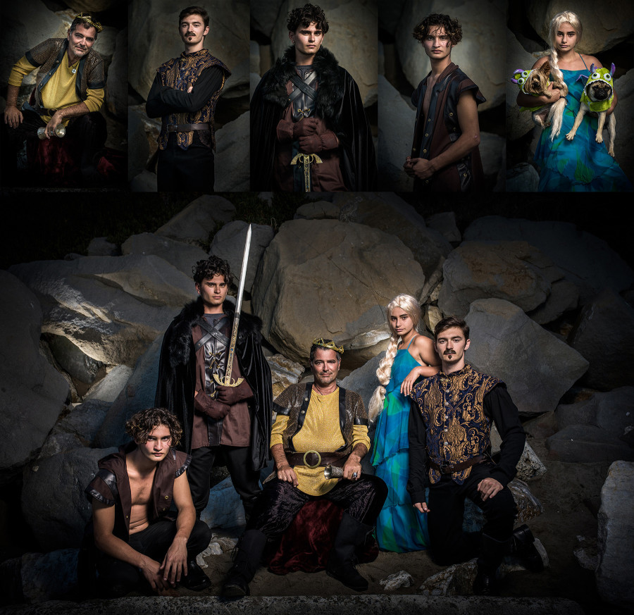 Game of Thrones Themed family photo session - by Bay Area photographer Chris Schmauch www.GoodEyePhotography.com
