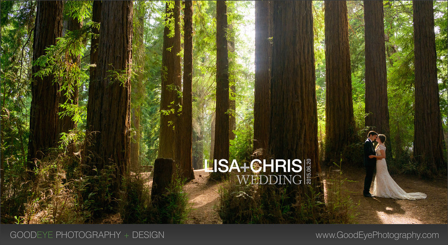 Roaring Camp Felton Wedding Photos - Lisa and Chris - by Bay Area wedding photographer Chris Schmauch www.GoodEyePhotography.com 