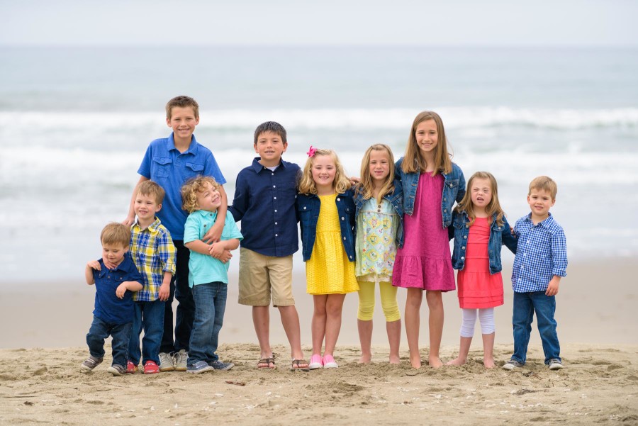 Multi-Family Portrait Photography at Pajaro Dunes