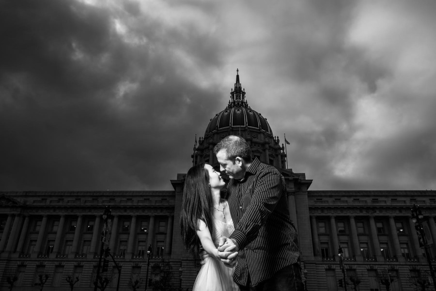 Elopement Photography at San Francisco City Hall