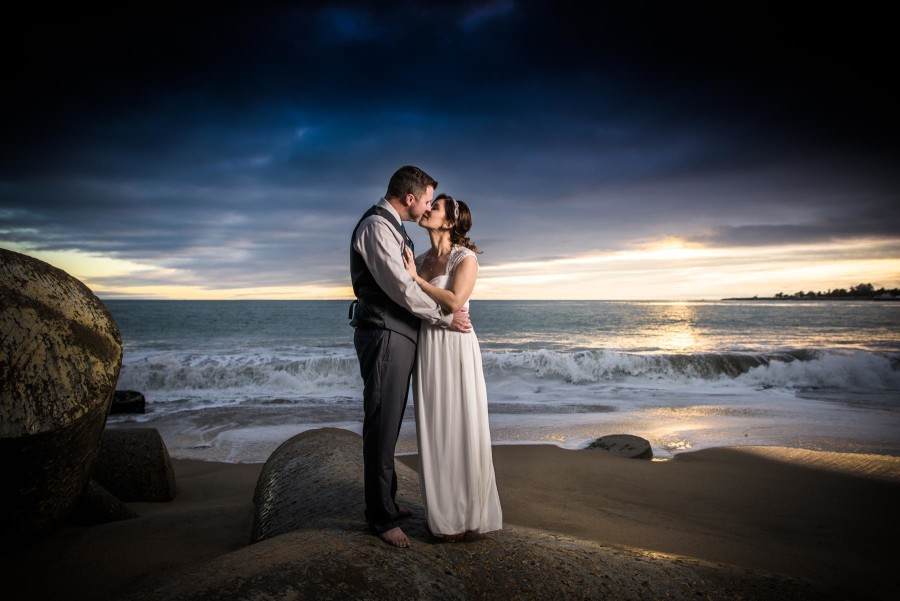 Wedding Photography on the Beach in Santa Cruz