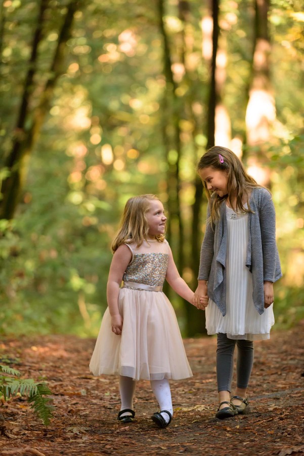 Family Portrait Photography in the Woods in Aptos