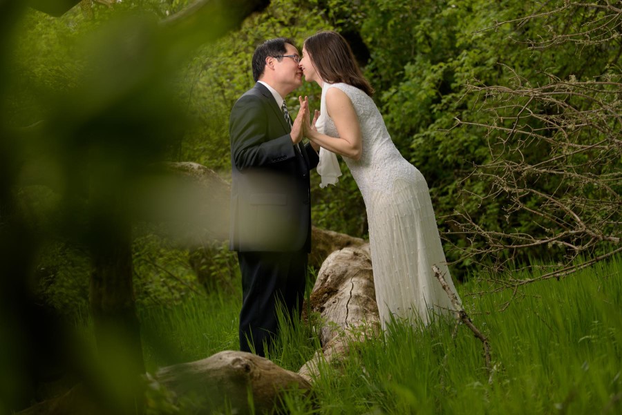Bridal Portrait Photography in the Forest in Felton