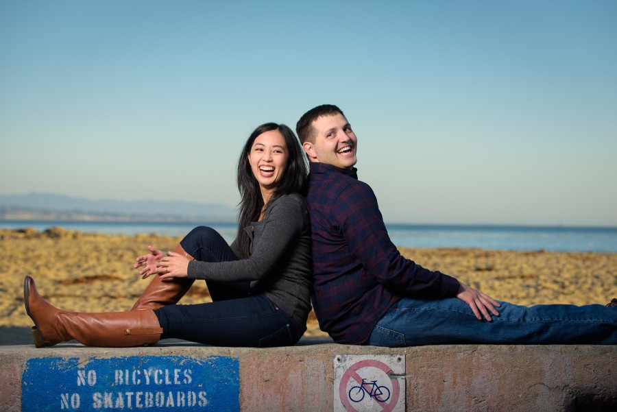 Engagement Photography on the Beach in Capitola