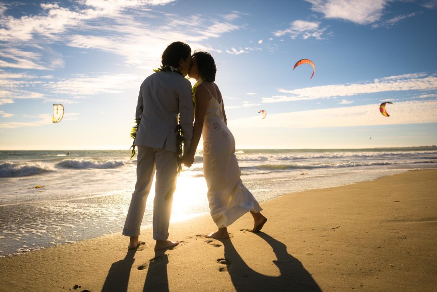 Elopement Photography on the Beach at Waddell Creek