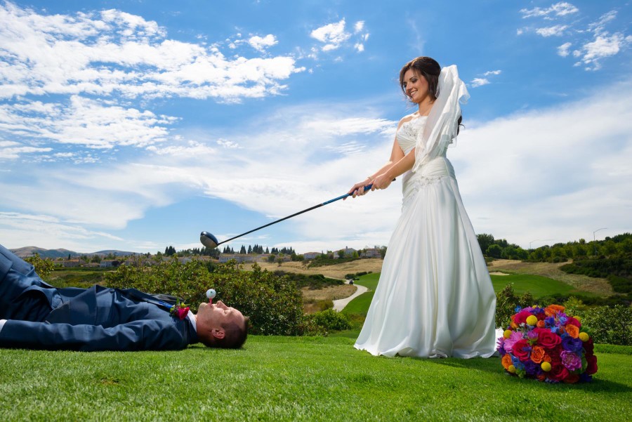Wedding Photography at The Bridges Golf Club in San Ramon