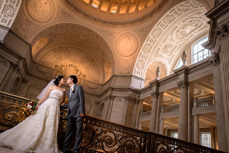 Elopement Photography at San Francisco City Hall