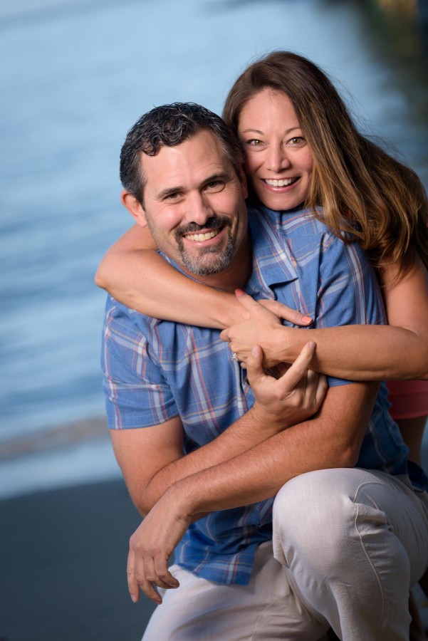 Family Portraits + Engagement Photography at Capitola Beach
