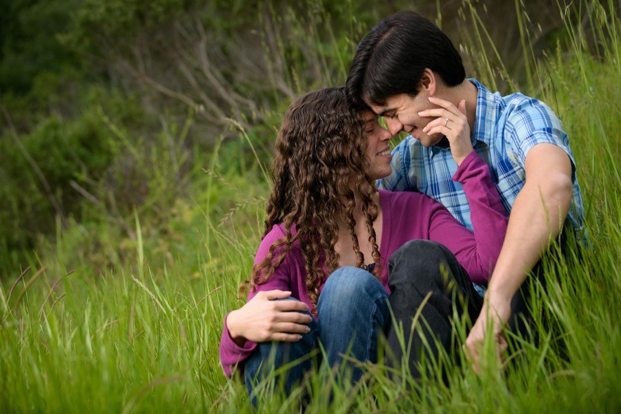 Engagement Photography in the Forest and at the Beach in Santa Cruz