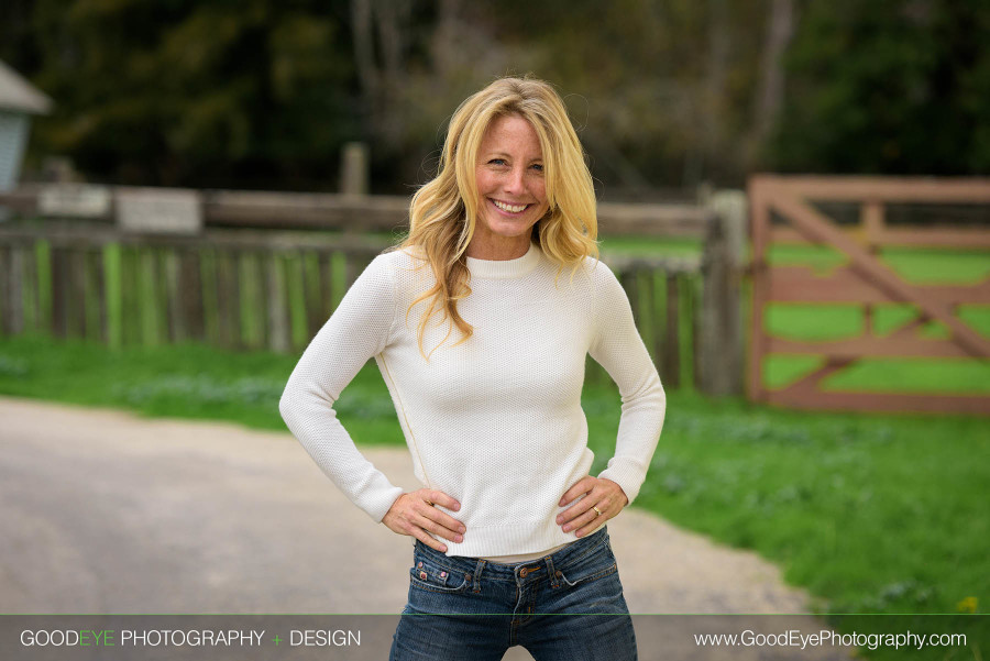 Lifestyle business portrait photography at Wilder Ranch in Santa Cruz, California