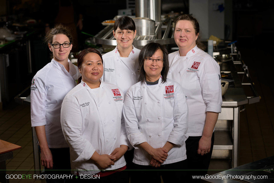 Female Chef Portrait Photography at Stanford Campus in Palo Alto, California