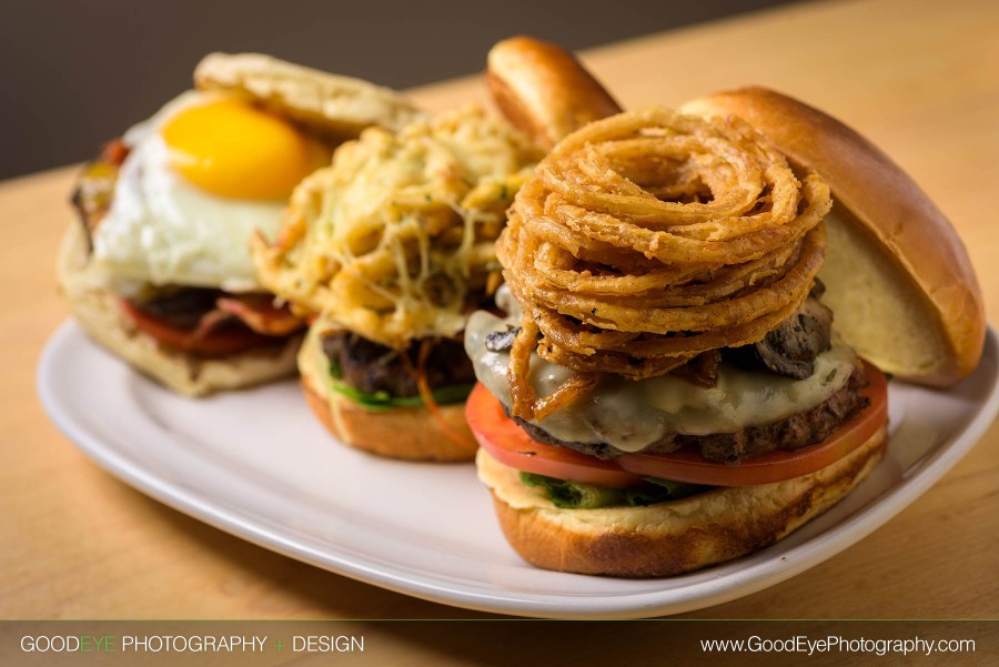 Hamburgers / Fries - Food Photography at The Counter in Cupertino