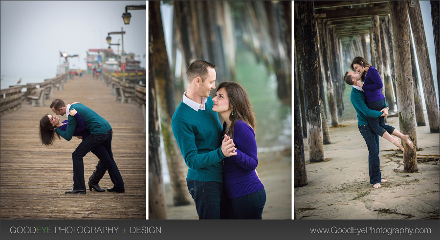 Capitola Engagement Photos – Alicia and Chris – by Bay Area wedding photographer Chris Schmauch www.GoodEyePhotography.com 