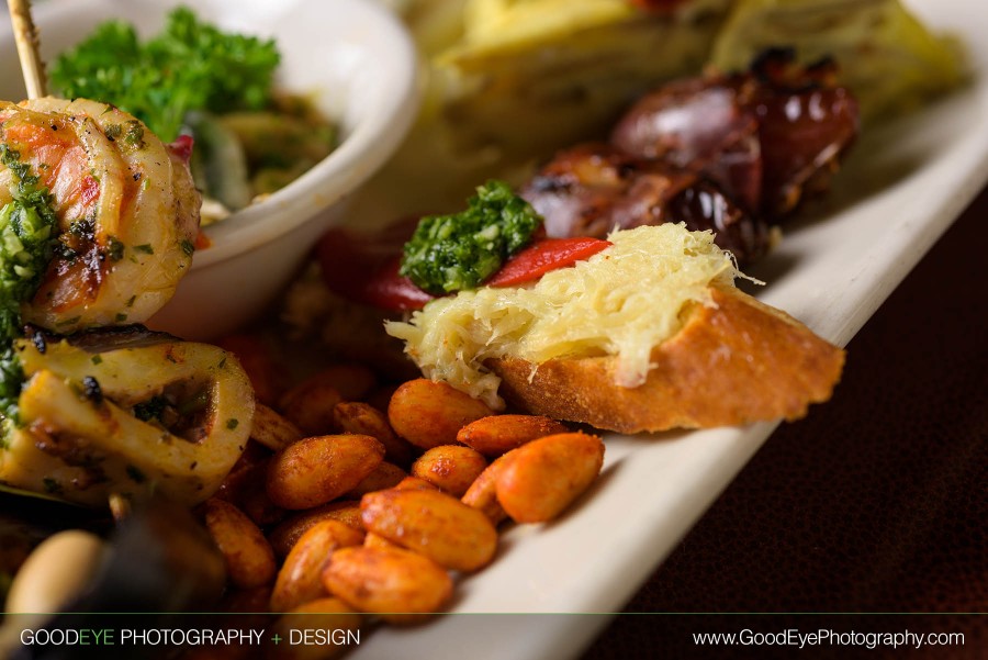 Tapas Sampler Plate - Mountain View Food Photography at Cascal Restaurant