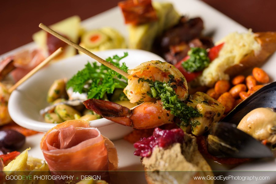 Tapas Sampler Plate - Mountain View Food Photography at Cascal Restaurant