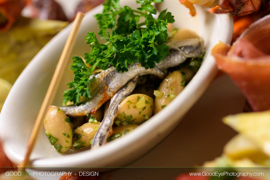 Tapas Sampler Plate - Mountain View Food Photography at Cascal Restaurant