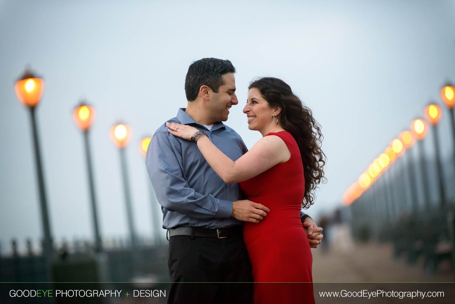 Pier 39 Engagement Photos San Francisco - Jonathan and Rachel - by Bay Area Wedding Photographer Chris Schmauch www.GoodEyePhotography.com