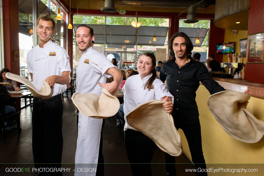 Pizza Dough Slingers - Kianti's Santa Cruz - Photos by Bay Area Restaurant Photographer Chris Schmauch www.GoodEyePhotography.com