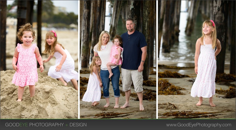 Capitola Beach Family Photos - Christy and Scott - Photos by Bay Area Family Portrait Photographer Chris Schmauch www.GoodEyePhotography.com