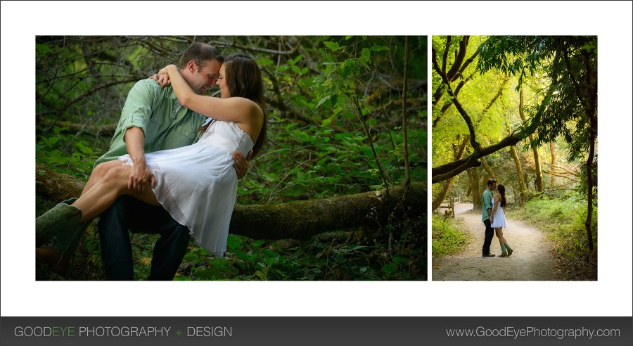 Henry Cowell Engagement Photos - Felton - Alexis and Zach - by Bay Area wedding photographer Chris Schmauch www.GoodEyePhotography.com