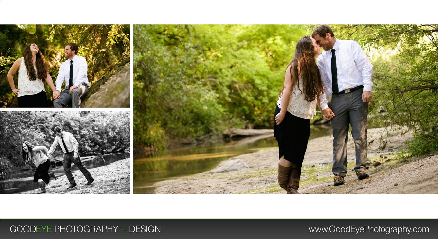 Abbie + Joe @ Henry Cowell, Felton - Engagement Photos by Bay Area Wedding Photographer Chris Schmauch www.GoodEyePhotography.com