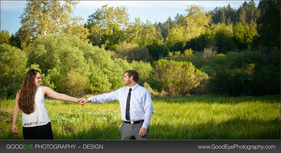 Abbie + Joe @ Henry Cowell, Felton - Engagement Photos by Bay Area Wedding Photographer Chris Schmauch www.GoodEyePhotography.com