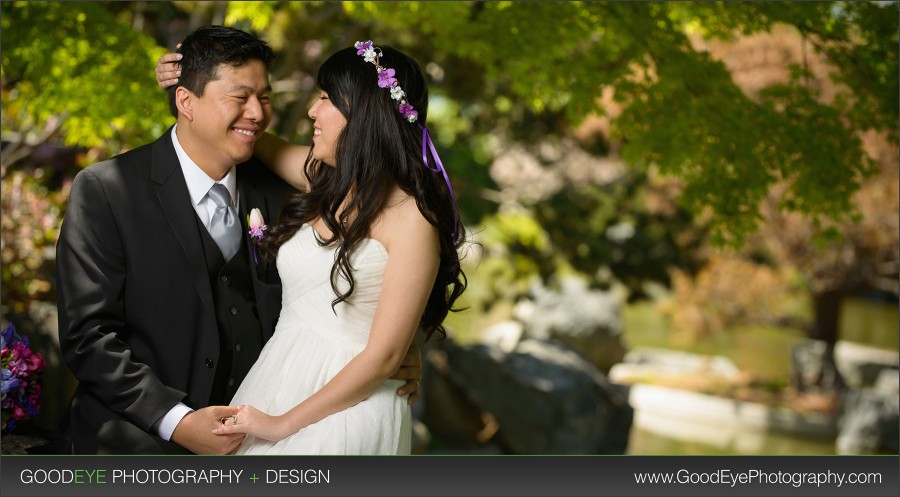 Japanese Tea Gardens Wedding Photos - San Jose - by Bay Area Wedding Photographer Chris Schmauch www.GoodEyePhotography.com