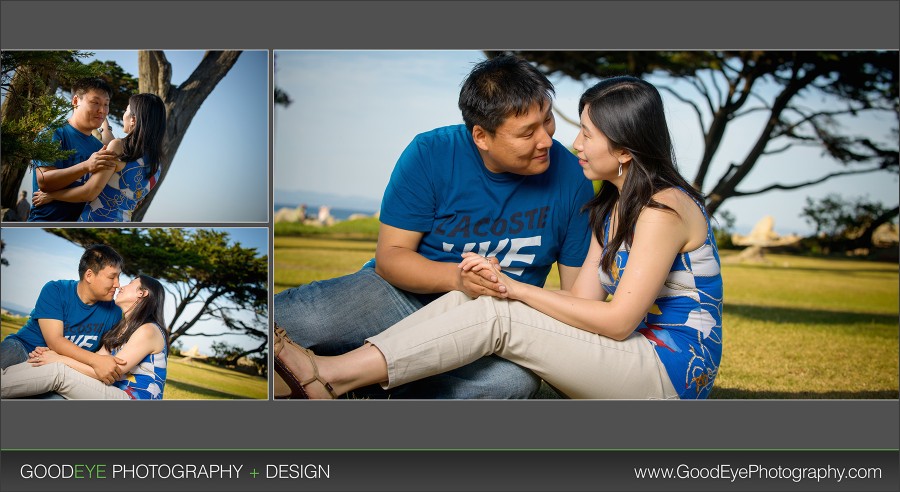 Lovers Point Engagement Photos - Pacific Grove - By Bay Area Wedding Photographer Chris Schmauch www.GoodEyePhotography.com 