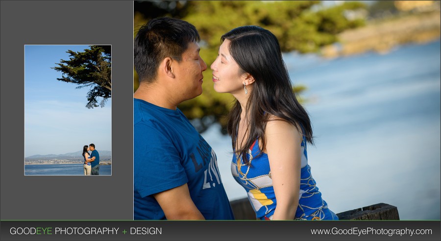 Lovers Point Engagement Photos - Pacific Grove - By Bay Area Wedding Photographer Chris Schmauch www.GoodEyePhotography.com 