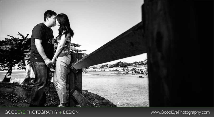 Lovers Point Engagement Photos - Pacific Grove - By Bay Area Wedding Photographer Chris Schmauch www.GoodEyePhotography.com 