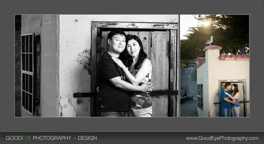 Lovers Point Engagement Photos - Pacific Grove - By Bay Area Wedding Photographer Chris Schmauch www.GoodEyePhotography.com 