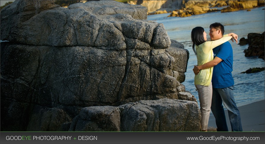 Lovers Point Engagement Photos - Pacific Grove - By Bay Area Wedding Photographer Chris Schmauch www.GoodEyePhotography.com 