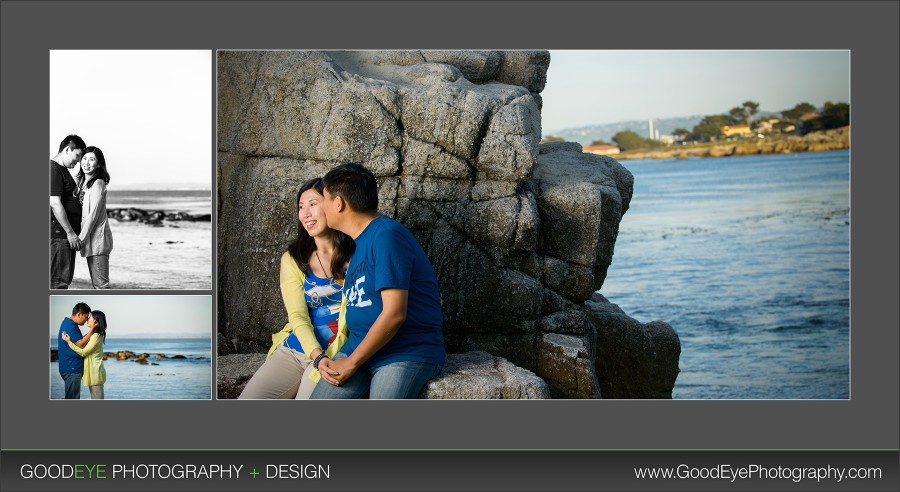 Lovers Point Engagement Photos - Pacific Grove - By Bay Area Wedding Photographer Chris Schmauch www.GoodEyePhotography.com 