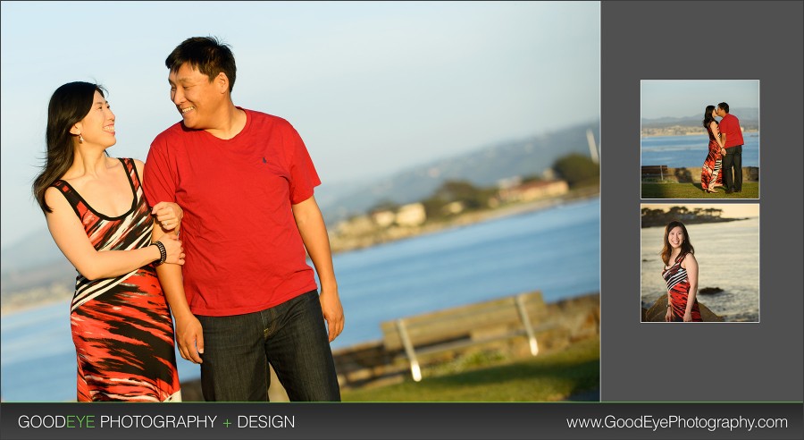 Lovers Point Engagement Photos - Pacific Grove - By Bay Area Wedding Photographer Chris Schmauch www.GoodEyePhotography.com 