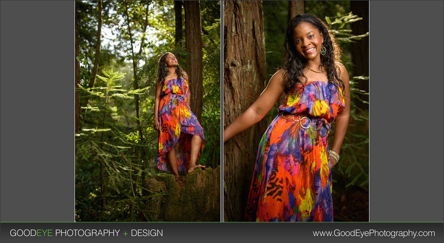 Laura B - Birthday Portraits with Family  - Nisene Marks Forest, Aptos, CA - Photos by Bay Area Portrait Photographer Chris Schmauch www.GoodEyePhotography.com