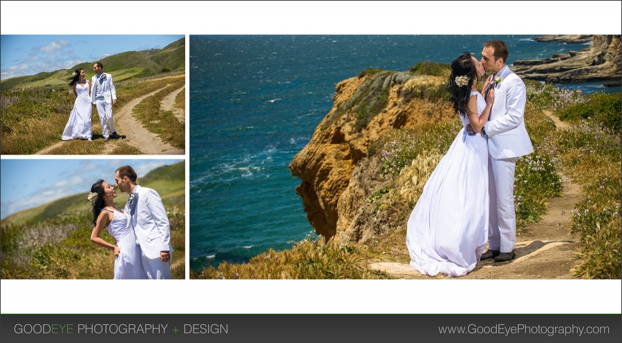 Panther Beach Elopement Photos - Sandi and Andrei - Photos by Bay Area Wedding Photographer Chris Schmauch www.GoodEyePhotography.com