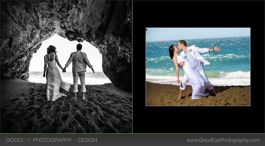 Panther Beach Elopement Photos - Sandi and Andrei - Photos by Bay Area Wedding Photographer Chris Schmauch www.GoodEyePhotography.com