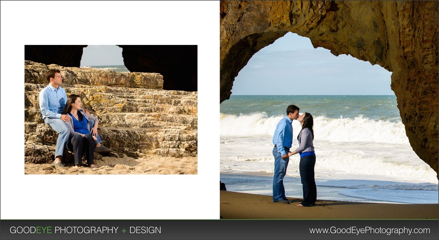 Panther Beach Engagement Photos - Jaime and Jake - By Bay Area Wedding Photographer Chris Schmauch www.GoodEyePhotography.com