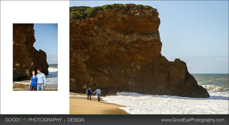 Panther Beach Engagement Photos - Jaime and Jake - By Bay Area Wedding Photographer Chris Schmauch www.GoodEyePhotography.com