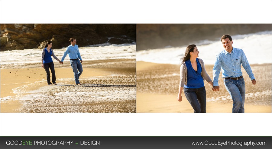 Panther Beach Engagement Photos - Jaime and Jake - By Bay Area Wedding Photographer Chris Schmauch www.GoodEyePhotography.com