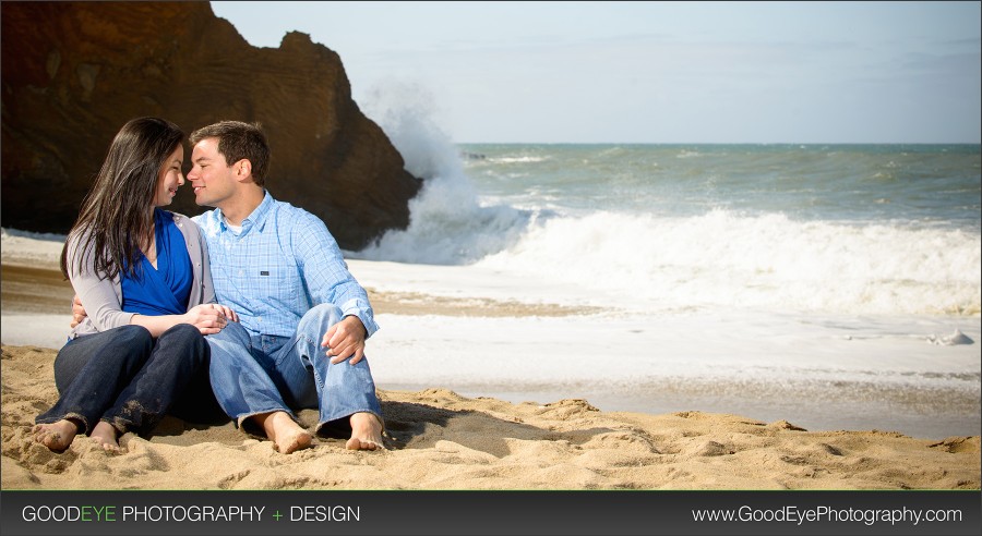 Panther Beach Engagement Photos - Jaime and Jake - By Bay Area Wedding Photographer Chris Schmauch www.GoodEyePhotography.com