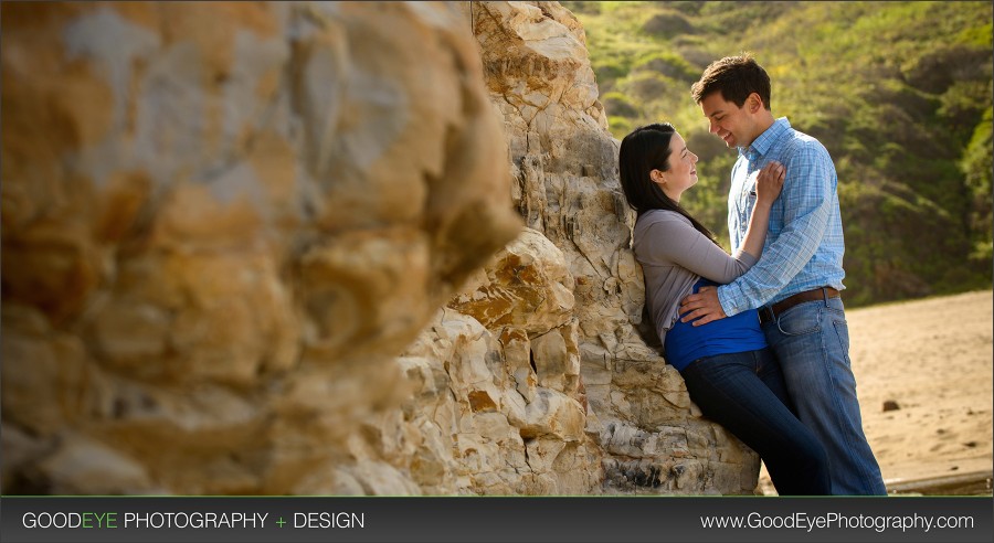 Panther Beach Engagement Photos - Jaime and Jake - By Bay Area Wedding Photographer Chris Schmauch www.GoodEyePhotography.com