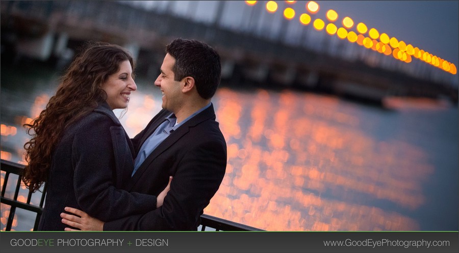 Pier 39 San Francisco Engagement Photos - Rachel and Jonathan - Photos by Bay Area Wedding Photographer Chris Schmauch www.GoodEyePhotography.com